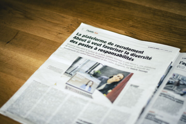 Article de La Voix du Nord pour plus de diversité dans le recrutement